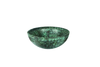 36" BOWL - VERDE BRASS