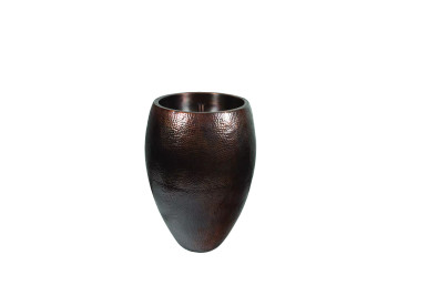 40" AURA VASE - ANTIQUE BRASS