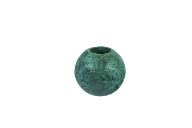30" SPHERE - VERDE BRASS