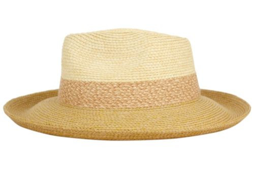 up brim straw fedora hat
material: 100% straw
color: mix natural
size: one (adjustable drawstring)
brim: approx. 3 1/4"