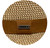 Tri-colored woven paper safari hat is adorned with a suede band. 2 1/2” brim provides shade from the sun. Inside matching grosgrain sweatband. COLOR: Cinnamon Mix. SIZES: Specify: M, L, XL.