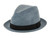 washed denim cotton fedora hats with black cloth band
material: 100% cotton