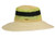 wide brim paper straw fedora floppy hats
material: 100% paper straw
color: natural/black/green
size: one (adjustable drawstring)
brim: approx. 4"
