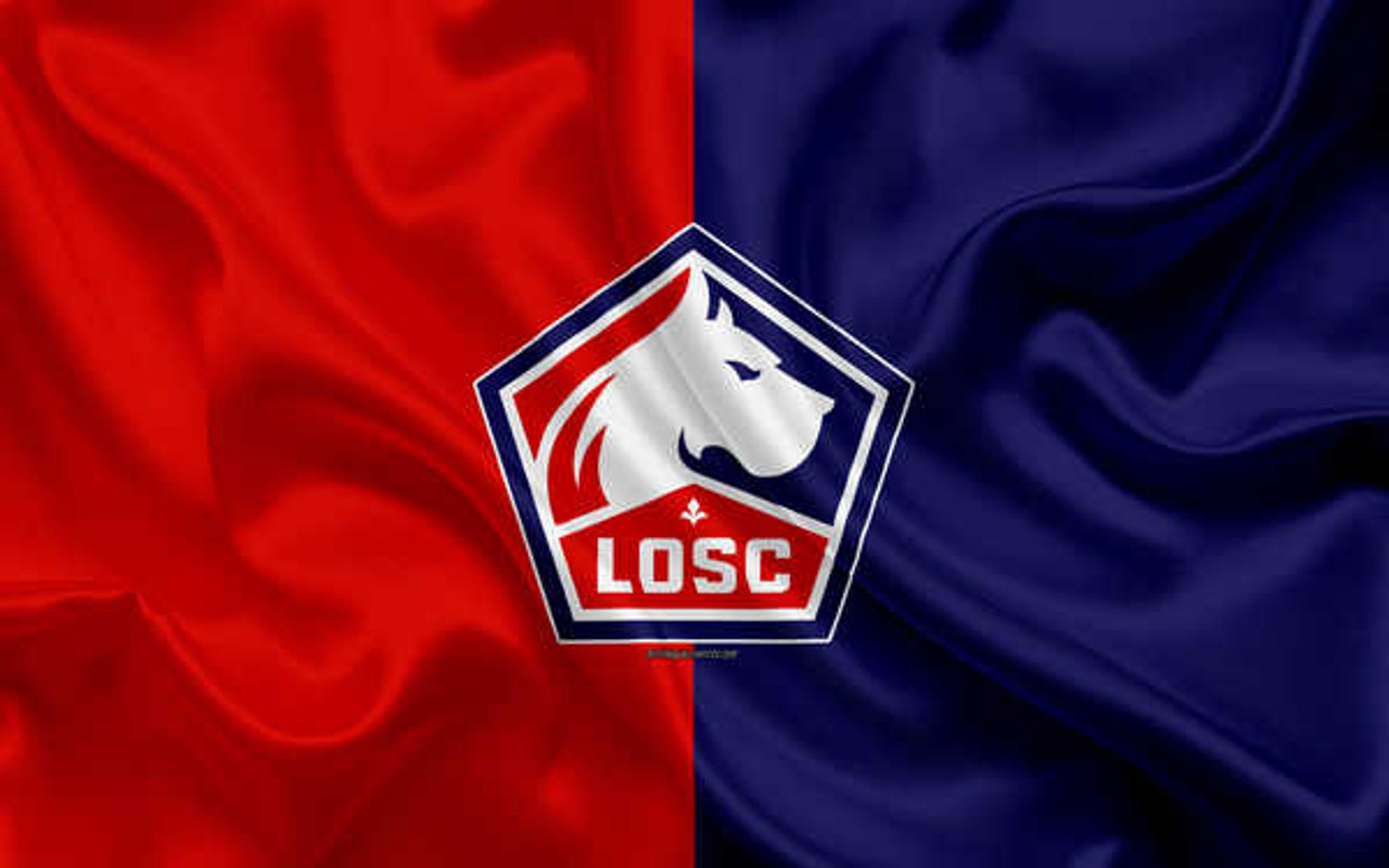 Emblem Lille OSC Logo Soccer Soccer Lille OSC APC015 - Juragan Poster