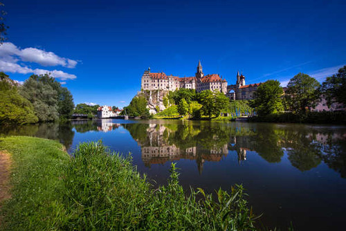 Jual Poster Germany Castles Rivers Castle Sigmaringen Grass 1Z