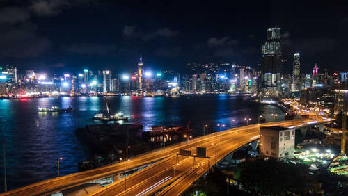 Jual Poster Hong Kong Night Bay Megapolis 1Z Jual Poster Hong Kong Night Bay Megapolis 1Z