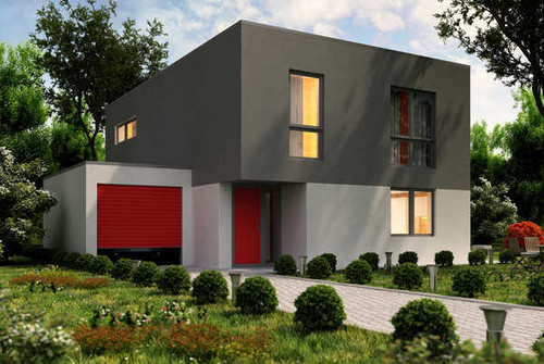 Jual Poster Houses Mansion Design 1Z 056
