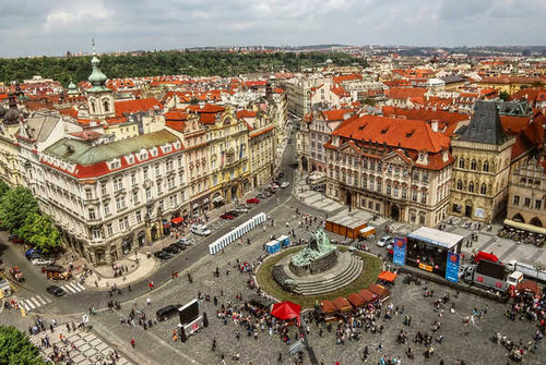 Jual Poster Houses Prague Czech 1Z