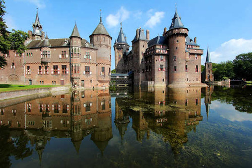 Jual Poster Netherlands Castles Pond 1Z