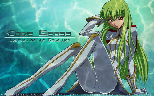 Poster C.C. (Code Geass) Anime Code Geass APC001