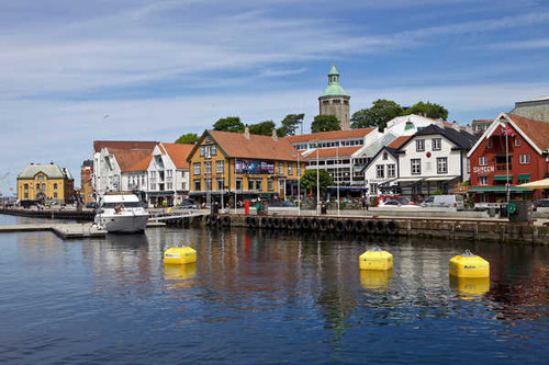 Jual Poster Norway Houses Rivers Marinas Stavanger Street 1Z