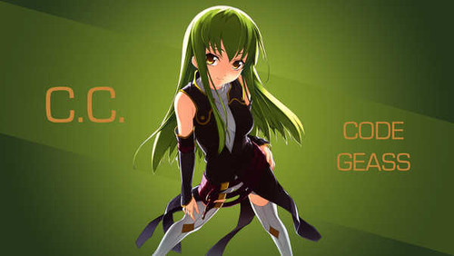 Poster C.C. (Code Geass) Code Geass Anime Code Geass APCA