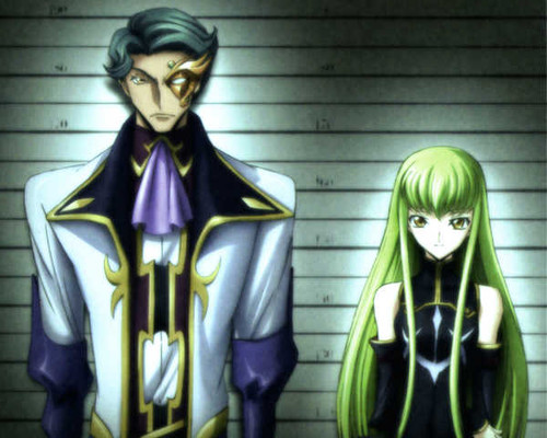 Poster C.C. (Code Geass) Jeremiah Gottwald Anime Code Geass APC