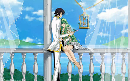 Poster C.C. (Code Geass) Lelouch Lamperouge Anime Code Geass APC002