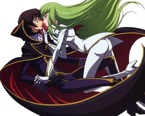 Poster C.C. (Code Geass) Lelouch Lamperouge Anime Code Geass APC003