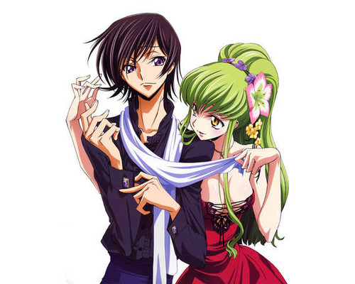 Poster C.C. (Code Geass) Lelouch Lamperouge Anime Code Geass APC004
