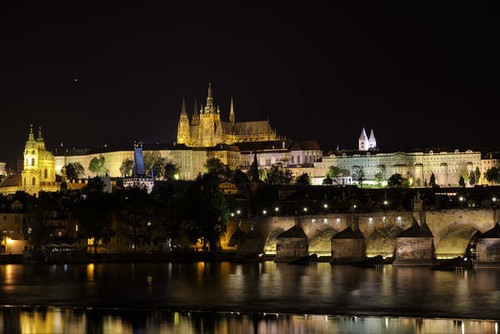 Jual Poster Prague Czech Republic Castles Bridges Rivers 1Z
