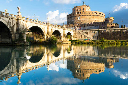 Jual Poster Rome Italy Fortress 1Z