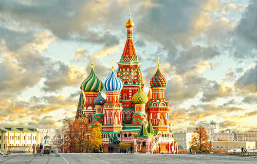 Jual Poster Russia Moscow Temples 1Z 001