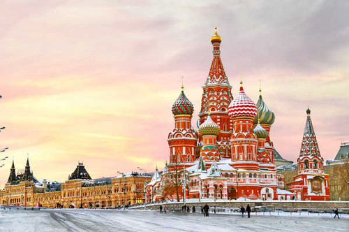 Jual Poster Russia Moscow Temples 1Z 004