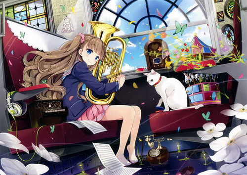 Poster Cat Girl Original (Anime) Anime Original APCA
