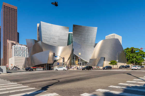 Jual Poster USA Houses Walt Disney Concert Hall California Los 1Z Jual Poster USA Houses Walt Disney Concert Hall California Los 1Z