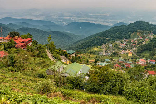 Jual Poster Vietnam Houses Tam Dao Hill 1Z