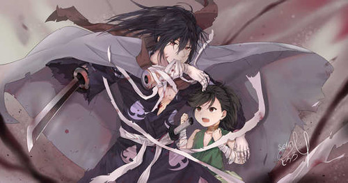 Poster Dororo (Dororo) Hyakkimaru (Dororo) Anime Dororo APC