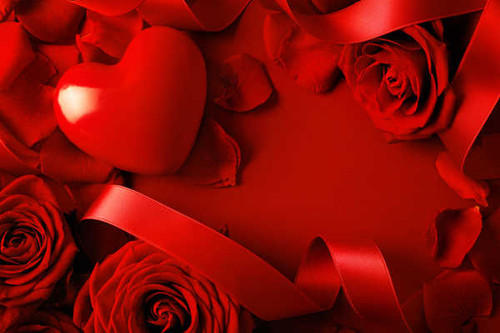Jual Poster Valentine's Day Roses WPS 027