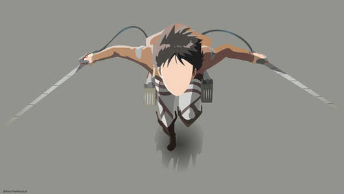 Poster Eren Yeager Anime Attack On Titan APC003A