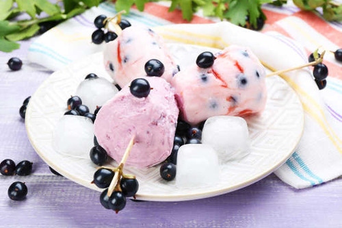 Jual Poster Berry Ice Cream Ice Cube Sweets Food Ice Cream APC