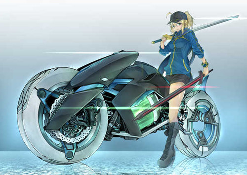 Poster Excalibur Mysterious Heroine X Fate Series Fate Grand Order APC