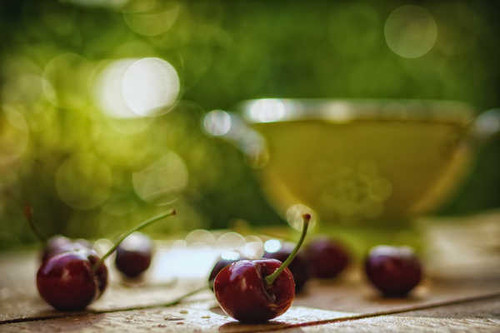 Jual Poster Bokeh Cherry Depth Of Field Fruit Fruits Cherry APC