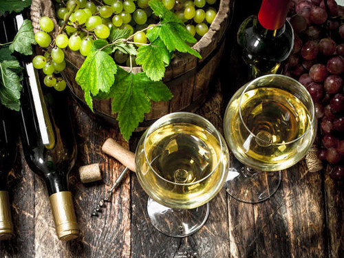 Jual Poster Bottle Grapes Still Life Wine Food Wine APC
