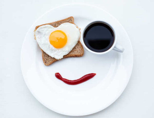 Jual Poster Bread Breakfast Coffee Cup Egg Face Food Breakfast APC Jual Poster Bread Breakfast Coffee Cup Egg Face Food Breakfast APC