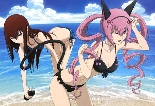 Poster Faris Nyannyan Kurisu Makise Anime Steins;Gate APC