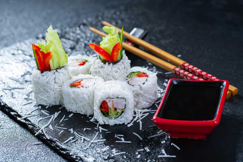 Jual Poster Chopsticks Seafood Still Life Sushi Food Sushi0 APC 001