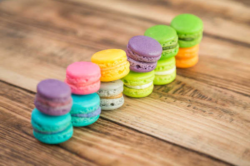 Jual Poster Colors Macaron Sweets Food Macaron APC 012