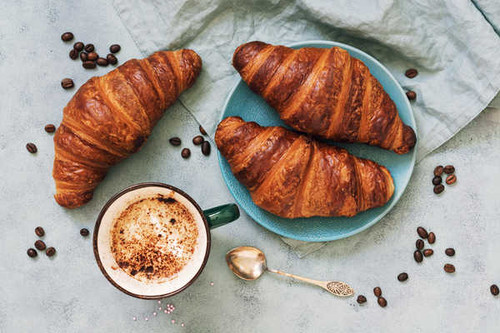 Jual Poster Croissant Cup Still Life Viennoiserie Food Croissant APC 002