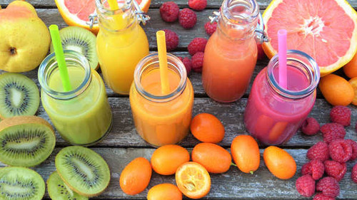 Jual Poster Drink Fruit Kiwi Kumquat Raspberry Smoothie Food Smoothie APC 001