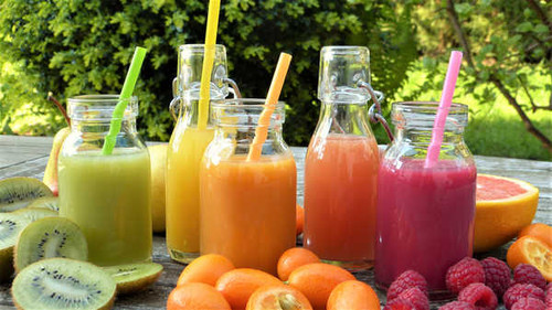 Jual Poster Drink Fruit Kiwi Kumquat Raspberry Smoothie Food Smoothie APC 002