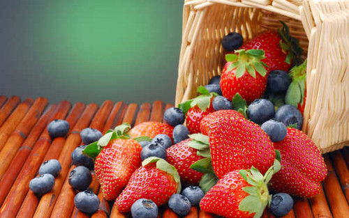 Jual Poster Food Berry APC 007