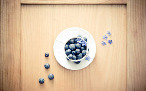 Jual Poster Food Blueberry APC 009