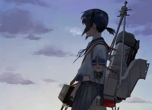 Poster Fubuki (Kancolle) Anime Kantai Collection APCA