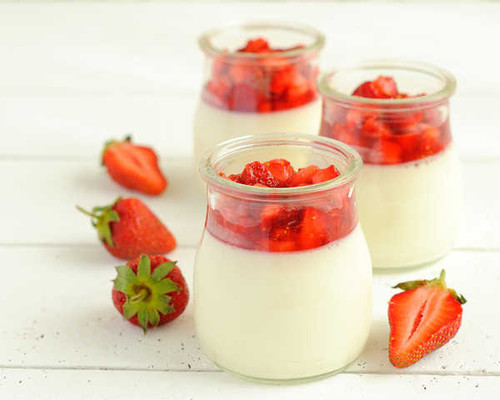 Jual Poster Fruit Glass Strawberry Yogurt Food Yogurt APC Jual Poster Fruit Glass Strawberry Yogurt Food Yogurt APC