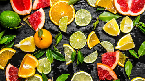 Jual Poster Fruit Grapefruit Lemon Lime orange (Color) Fruits Fruit APC