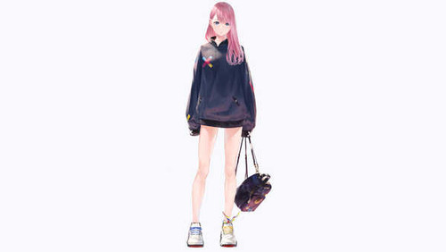 Poster Girl Anime Girl APC048