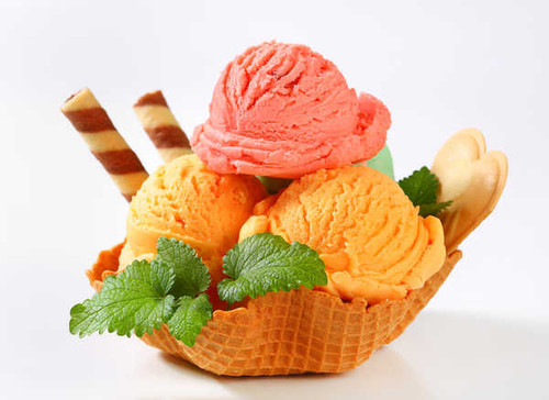 Jual Poster Ice Cream Sweets Waffle Cone Food Ice Cream APC 001