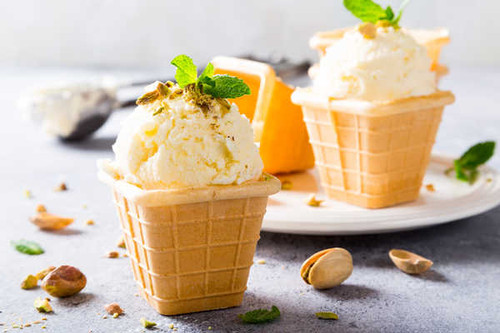 Jual Poster Ice Cream Waffle Cone Food Ice Cream0 APC