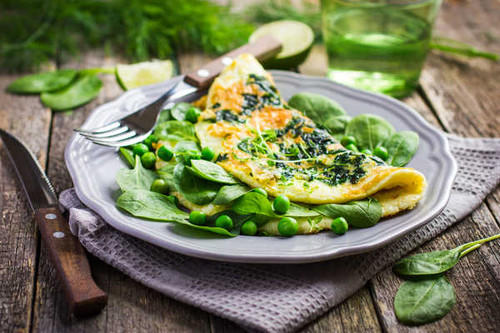 Jual Poster Omelette Pea Still Life Food Omelette APC